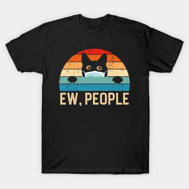 Ew People Funny Cat T-Shirt by DragonTees
